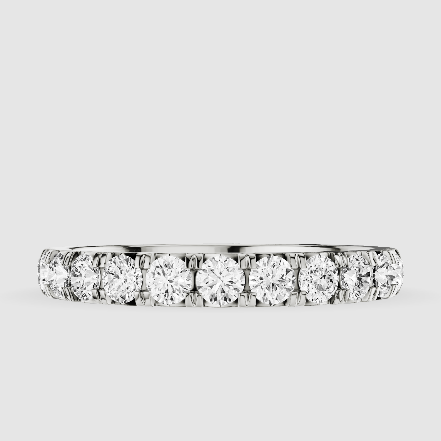 800L-101 Vintage Modern bezel set diamond platinum high polish wedding  eternity band [800L-101P] : Platinum Plus Designs, manufacturers of antique  reproduction jewelry, Micro-Pave bands and French cut rings, Elegant  Engagement Rings, Wedding